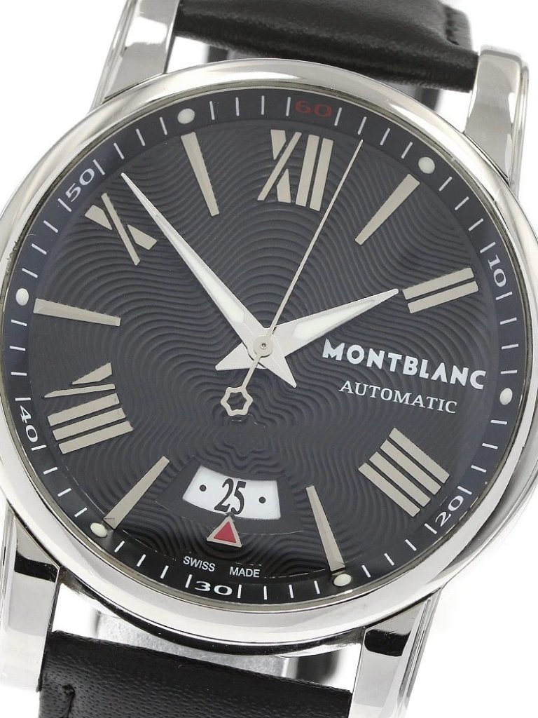 Montblanc Star 7102 Date Black Dial Automatic Mens Watch944588